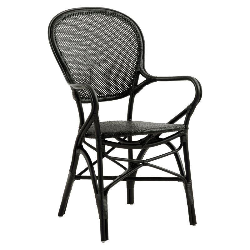 Jenkintown 17.7'' H Armchair, Matte Black