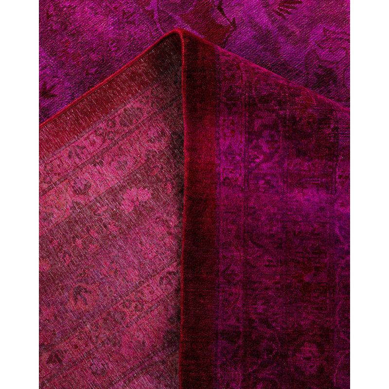 Tapis unique en laine Po 12 pi 2 po x 17 pi 2 po Po