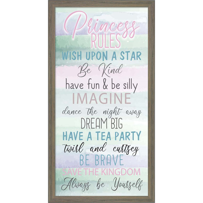 Fairytale Princess 1 par Kimberly Allen - impression encadrée