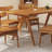 Nordic Ash Wood Dining Table-1820984552