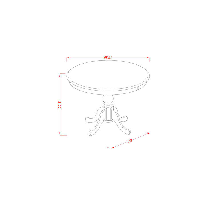 Leonor - Ensemble de table de salle à manger