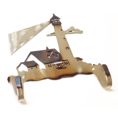 LIGHT HOUSE WITH BEAM COAT HOOK