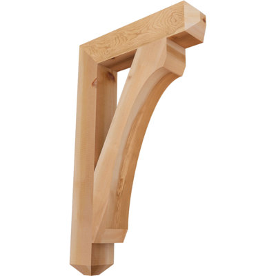 H Support en bois / corbeau