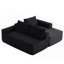 Canapé modulaire modulaire avec méridienne et poches latérales Aucun assemblage requis pour un confort ultime-129580708