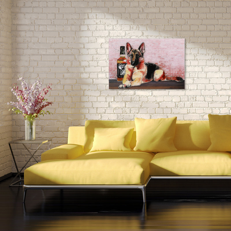 « german jack », impression sur verre