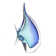 Murano Glass Design Tropical Fish