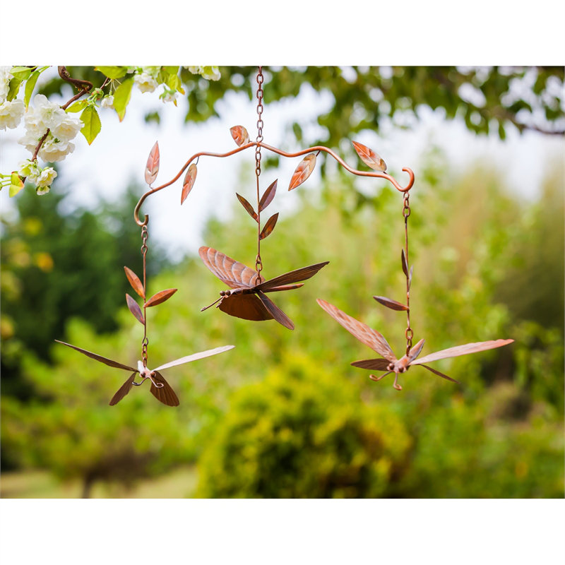 Burgad Metal Insects Wind Chime