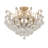 Transitional 8 Light Brass  Crystal Chandelier-1022720030