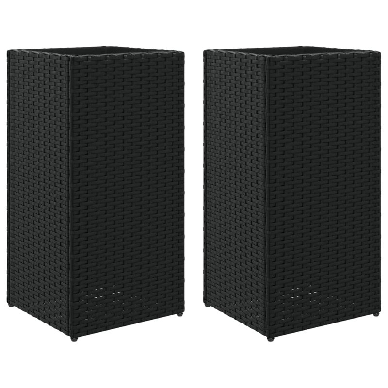 Planter Box, 60cm H x 30cm W x 30cm D, Black