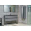 Ensemble de meuble-lavabo mural simple 48 po avec plateau en céramique Veneto-930118388-930118389