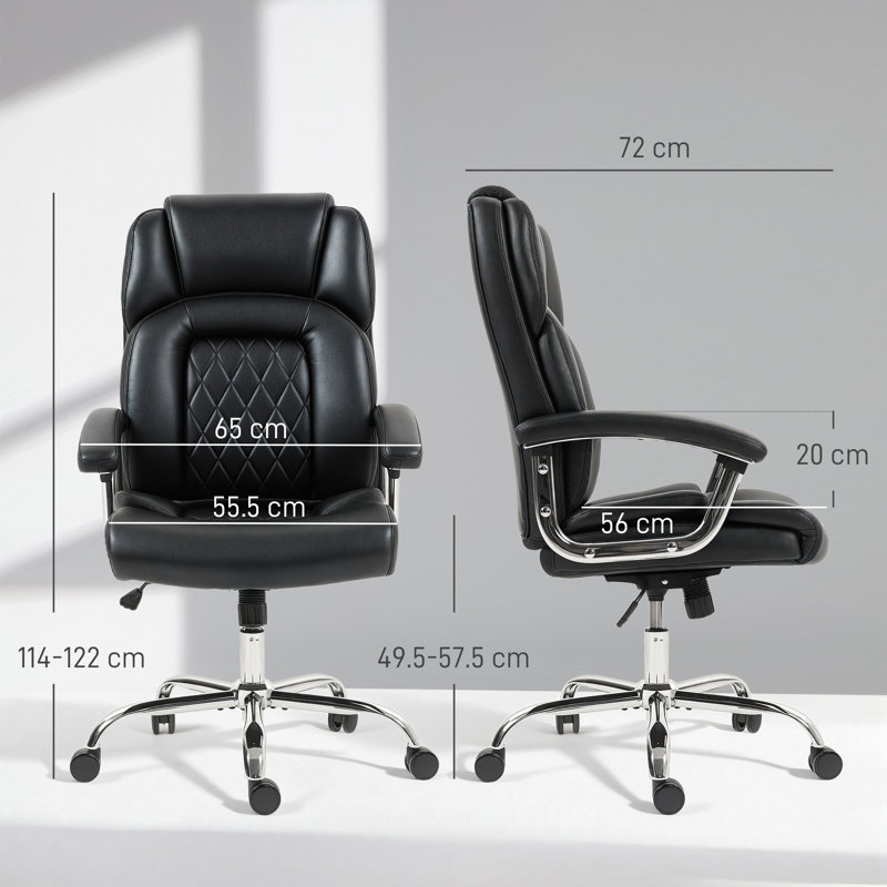 17 Stories Office Chair, Black