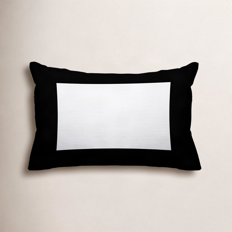 Coussin Luella, Noir