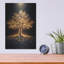  «Tree Glow 3» par Rey Klimt, art mural en métal, 12 po x 16 po-1052569604