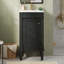 Armoire de salle de bain de style français 18 po avec rangement, solution pour petit espace avec lavabo en céramique, tablette réglable, charnières à fermeture en douceur-1544707394