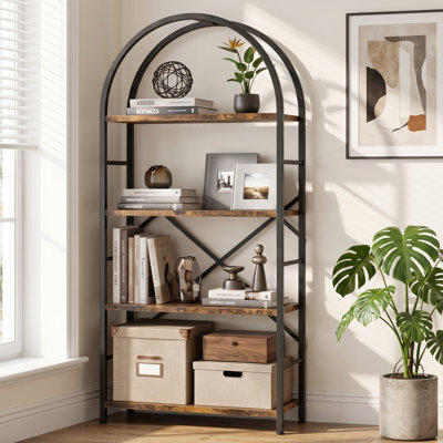 53.7"H Etagere Bookcase