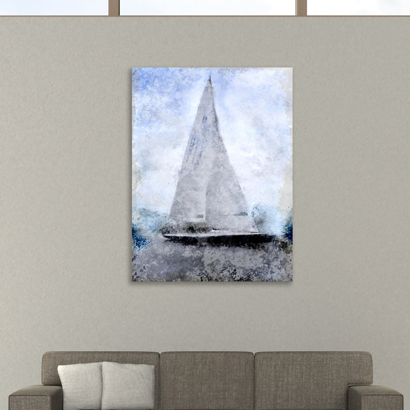 In The Harbor by Kimberly Allen - Wrapped Canvas Painting, 41cm H x 30cm W x 4cm D