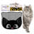 Durable Cat Litter Mat, 15.7 x 19.7 inches | 50% PVC / 50% Polyester, Machine Washable & Vacuum Friendly | Perfect for Easy Cleanup, Non-Slip Design to Keep Your Home Clean & Fresh, Ideal for Pet Owners