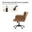 Norven Modern Tilting Office Chair With Adjustable Backrest-100027607