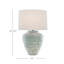 Lampe de table turquoise / crème 27,25 po Mimi