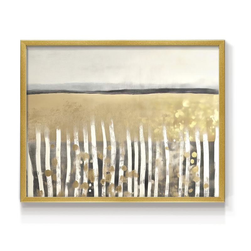 Série abstraite - LXII - Reproduction encadrée - Restickable, H 16 po x l 20 po
