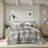 Blake Plaid 3-Piece Full/Queen Duvet Cover Set-1306598476