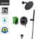Shower Faucet Set System with Handheld Shower and Brass Rough-in Valve