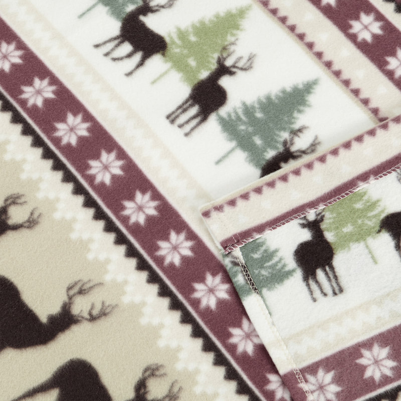 Forest Kiss Sheet Set, King Sheet Set + 1 Sheet + 2 Pillowcases
