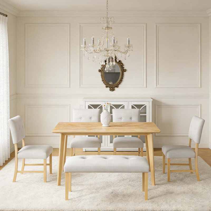 6 Piece Dining Room Table Set