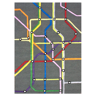 KinderLOOM Subway Area Rug