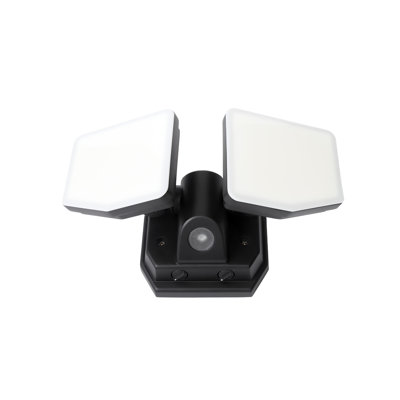 Lumière de sécurité crépuscule à l'aube à 3 têtes 3000 lumens avec bronze 3 ct