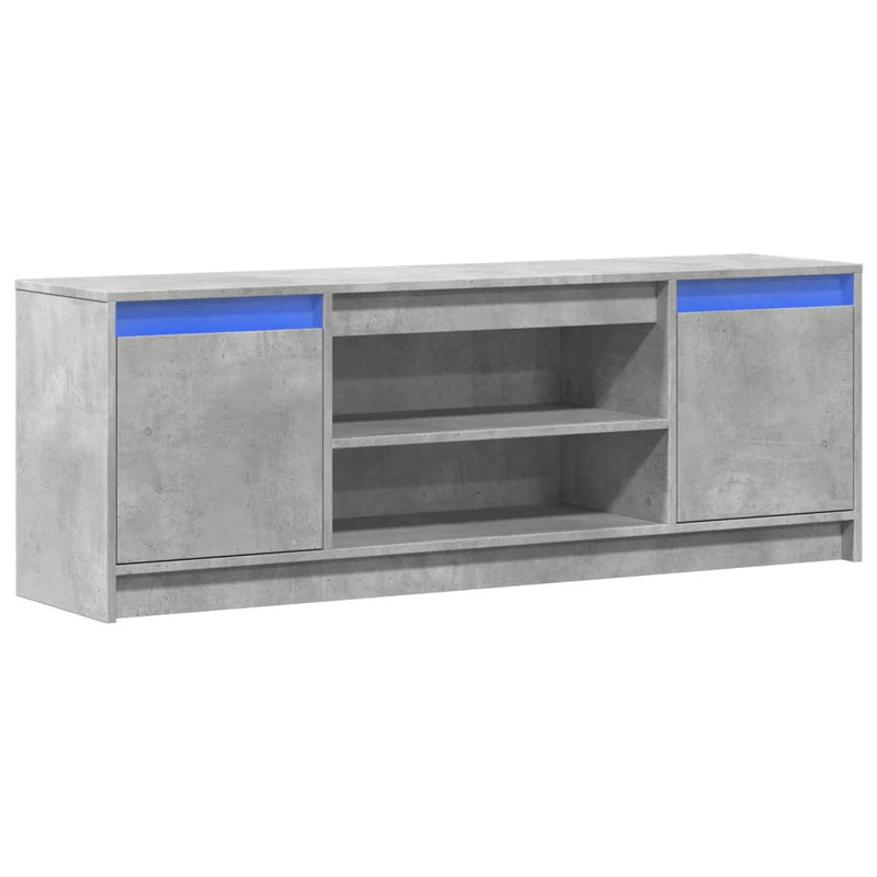 Cyarah Unfinished TV Stand, 139.5cm, Concrete Grey
