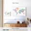 Carte du monde pastel Keiri-108158731