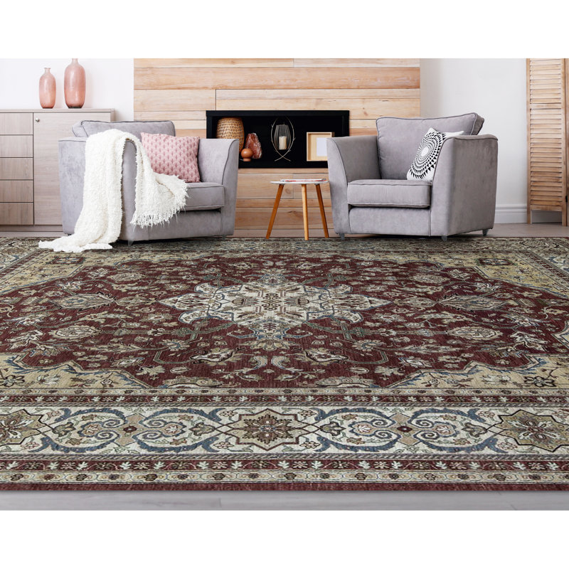 Signature Wool Oriental Area Rug