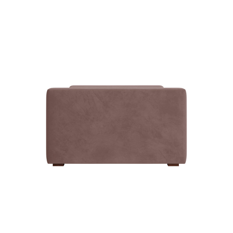 Elevate Daybed, Dusty Rose Recycled Velvet