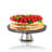 Grey And Silver Footed Cake Plate