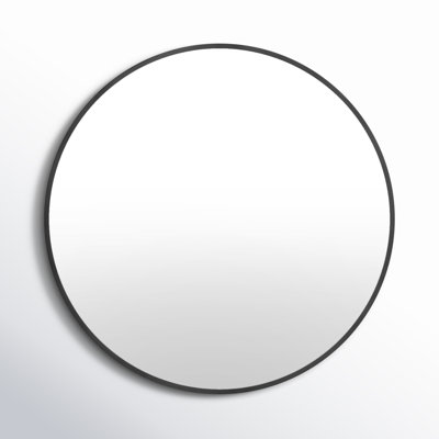 Hub Rubber Round Mirror