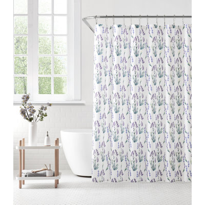 Lavanda Collection Floral Shower Curtain