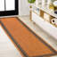 Tapis orange / gris foncé Hastin-581885779