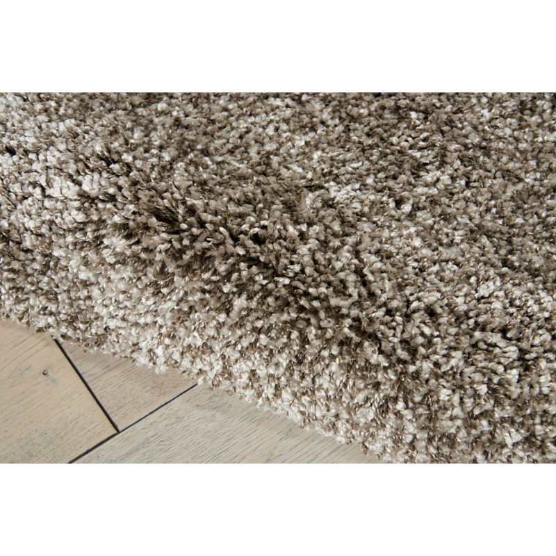 Alasdair Rectangle Solid Color Power Loom Polypropylene Rug, Rectangle 7'10" x 10'10"