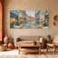 Ensemble de 3 impressions sur toile Scénic et paysages urbains charmants-39487554