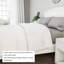 Édredon en duvet Lavish Home - literie 100% coton et plumes de canard - couvre-lit ou housse de couette-20058732