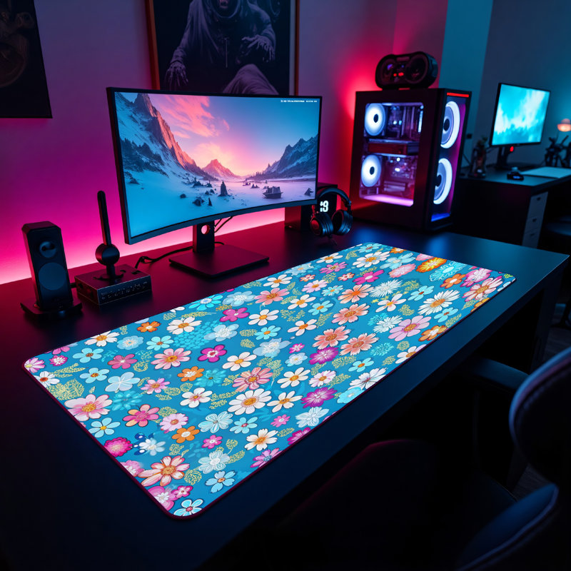 Polyester Desk Pad, 23.6x13.8