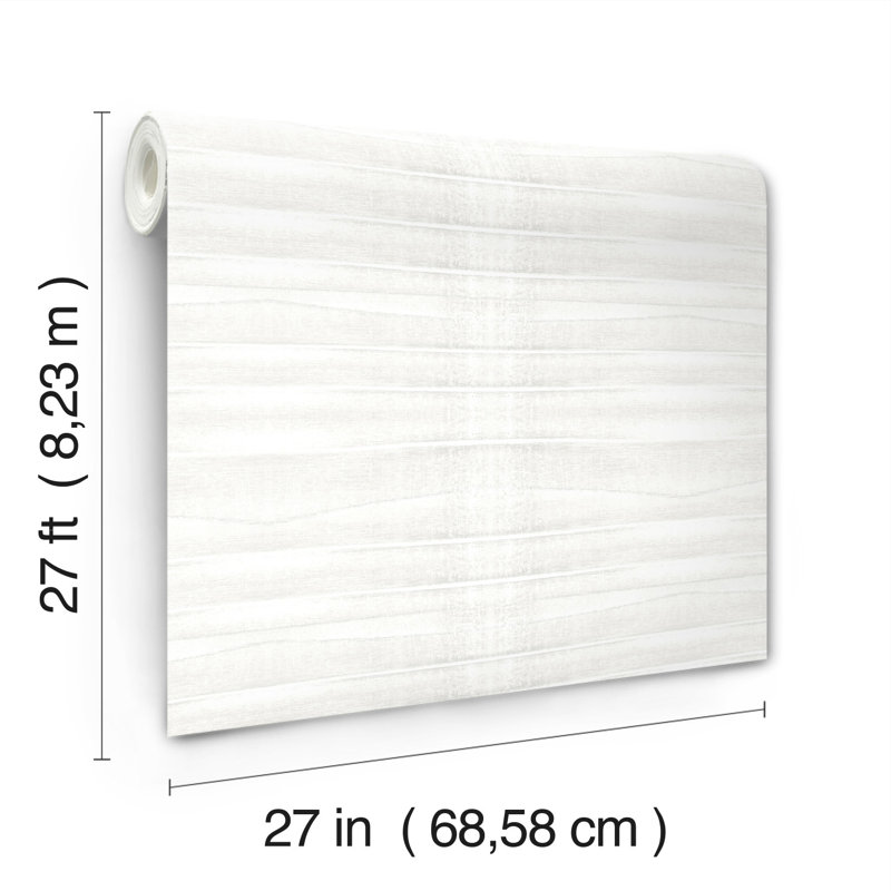 Rouleau de papier peint 27 pi x 27 po, Talc