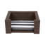 Teamson Striped Polyester Pet Bed