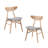 Wooden Dining Chairs Set Of 2, Modern Soft Upholstered Kitchen Side Chairs,Wooden Frame Kitchen Chairs For Dining Room,Living Room,Restaurant-779849774