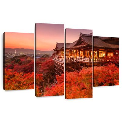 Couleurs d'automne du temple Keesha Kiyomizu