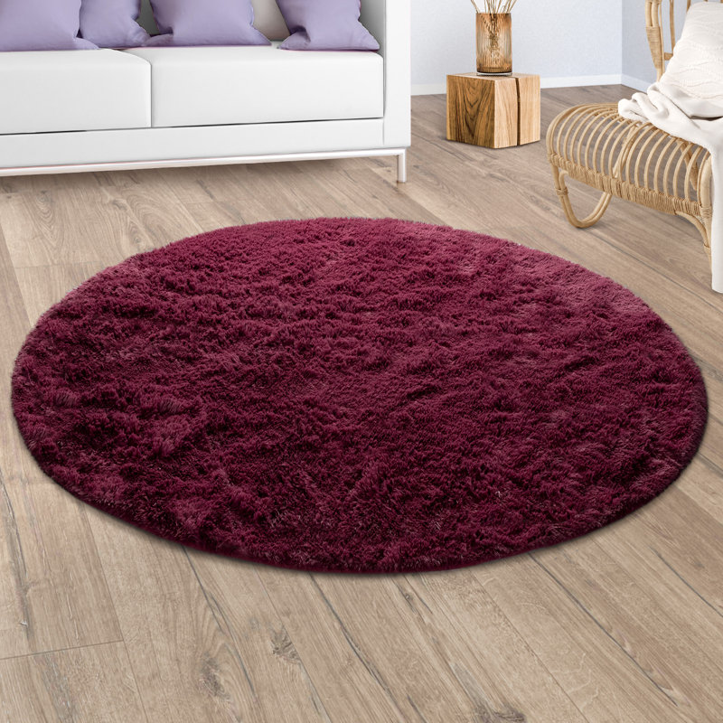 Buchholz Purple Rug, Round 120cm
