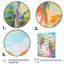 Kuerten Popart Palm Trees III - Palmiers et palmiers, reproduction d'art encadrée-1934229708-1934229713-1898342680