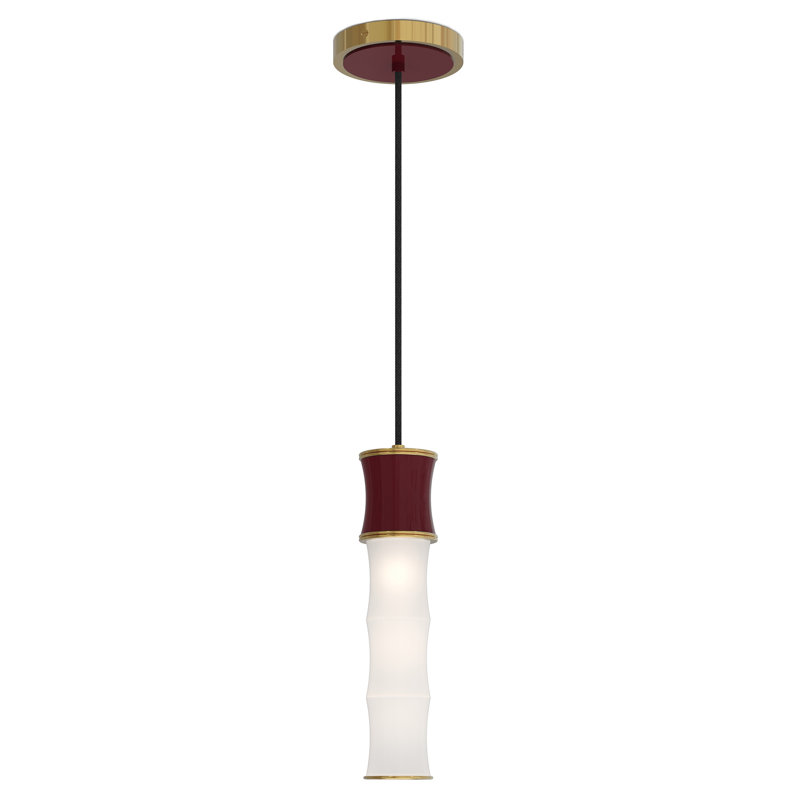 Kane 1 - Light Pendant, Sugar Plum/Gold