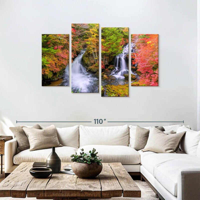 Alvord, automne aux chutes de Ryuzu, H 48 po x l 75 po